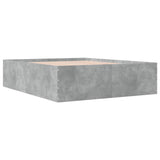 Bed Frame without Mattress Concrete Grey 160x200 cm 3280912