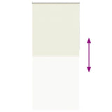 Roller blind blackout 124.4x230 cm Fabric Width 120 cm off white 240161