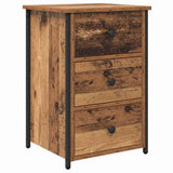 Bedside Cabinet Brown 40 x 36 x 60 cm Solid Reclaim Wood 871257