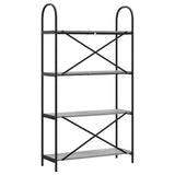 Bookshelf Grey Sonoma 80 x 30 x 146 cm Engineered wood 879896