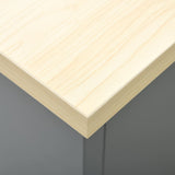 145348 Workbench Black 160x60x85 cm Steel