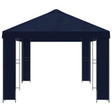 Garden Gazebo 6 x 3 m Blue Polyester and Steel 190 3376013