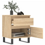 ZNTS Bedside Cabinet Sonoma Oak 40x35x50 cm Engineered Wood 830690