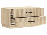 Bedside Cabinet Sonoma Oak 62 x 34.5 x 44.5 cm Engineered Wood 895237