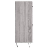 Sideboard Grey Sonoma 69.5x34x90 cm Engineered Wood 827978