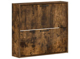 Wall-Mounted Shoe Cabinet HOORN 71 x 17 x 86 cm Engineered Wood 897300