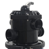 Pool Sand Filter with 6 Position Valve Blue 560 mm 91727