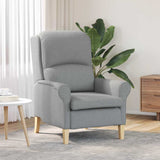 Armchair Light grey 76 x 94 x 102 cm Fabric 42009840