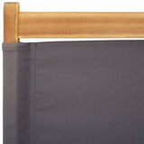 Folding Garden Chairs 4 pcs Anthracite Fabric and Solid Wood 3214640