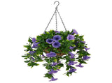 Artificial Flowers Purple 66 x 75 x 70 cm PE and Steel 42042383