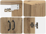 Cabinet Set 2 pcs Artisan Oak Engineered Wood 3416825