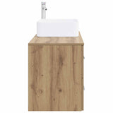 Bathroom Furniture Set 2 pcs Artisan Oak Engineered Wood 3403983