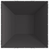 Fire Pit Black 80 x 80 x 40 cm Steel 858994