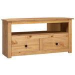 ZNTS Corner TV Cabinet 93x49x49 cm Solid Pine Panama Range 282685