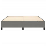 Box Spring Bed Frame Dark Grey Super King Fabric 3121203