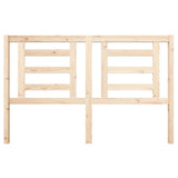Bed Headboard 156x4x100 cm Solid Wood Pine 818825