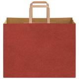 Paper Bags 250 pcs with Handles Red 32x17x25 cm 4101985