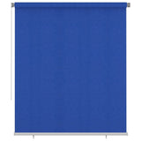 Outdoor Roller Blind 200x230 cm Blue HDPE 312855
