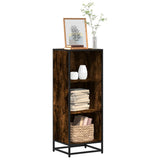 Book Cabinet Smoked Oak 40x35x107.5 cm Engineered Wood 849111