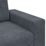Sofa Set 3 pcs Grey Velvet 3324640