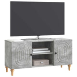 TV Cabinet Concrete Grey 102 x 34.5 x 50 cm Engineered Wood 894238