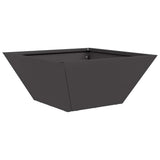 Garden Planter 5 pcs Black 35 x 35 x 15 cm Cold-rolled Steel 873797