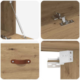 Wall-Mounted Cabinet Artisan Oak 100 x 36.5 x 35 cm 879562