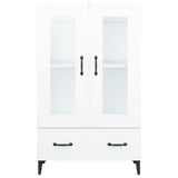 Highboard White 70x31x115 cm Engineered Wood 812555