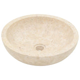 Sink 40x12 cm Marble Cream 142775