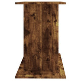 Aquarium Stand Smoked Oak 100x40x60 cm Engineered Wood 833588
