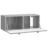 Wall-Mounted TV Cabinet 78.5 x 31 x 30 cm Grey Sonoma 899231