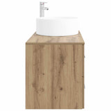 Bathroom Furniture Set 2 pcs Artisan Oak Engineered Wood 3404015