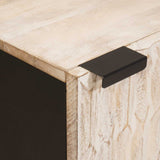 Bathroom Cabinet White 38 x 33 x 58 cm Solid Mango Wood 4017885