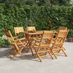 Folding Garden Chairs 6 pcs 55x61x90 cm Solid Wood Teak 3155062