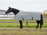 Horse Blanket Full Light Grey and Pink Polyester 42013223