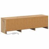TV Cabinet with LED with Drawer Artisian Oak 140 x 34 x 40 cm 3418708