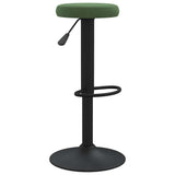 Bar Stools 2 pcs Dark Green Velvet 333146