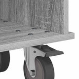 TV Stand Grey Sonoma 37 x 35 x 35 cm Engineered Wood 891053