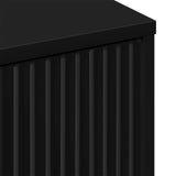Sideboard Black 69.5 x 33 x 82 cm Engineered Wood 883425