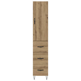 Highboard Artisan Oak 34.5 x 34 x 90 cm Engineered Wood 3402729