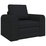 Sofa Bed Black 98 x 71 x 83 cm Fabric 4106657