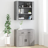 Highboard Grey Sonoma Engineered Wood 3185381