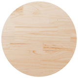 Table Top Round 90x3 cm Solid Wood Pine 833673