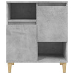 Sideboards 2 pcs Concrete Grey 60x35x70 cm Engineered Wood 3185723