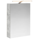 Bathroom Mirror Cabinet Concrete Grey 50 x 14.5 x 70 cm 889050