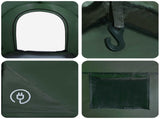 Car Tent Army Green 200 x 170 x 170 cm Polyester and Steel 42028542