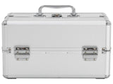 Make-up Case 22x30x21 cm Silver Aluminium 91828