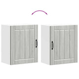 Kitchen Wall Cabinet Lucca Grey Sonoma Engineered Wood 853809