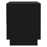 Bedside Cabinets 2 pcs Black 45x34x44 cm Engineered Wood 809515