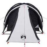 Camping Tent Dome 2-Person White Blackout Fabric Waterproof 94342